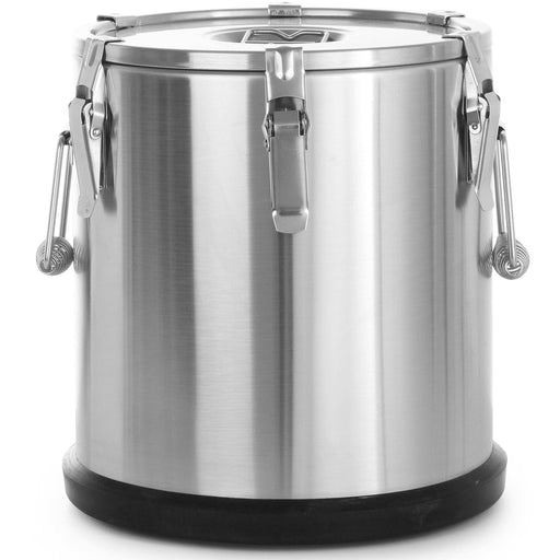 Portable Insulated Food Container with Rubber base 20 litres ø300x310mm |  IC13031 Makfry