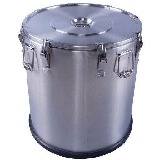 Portable Insulated Food Container with Rubber base 35 litres ø300x520mm |  IC13052 Makfry