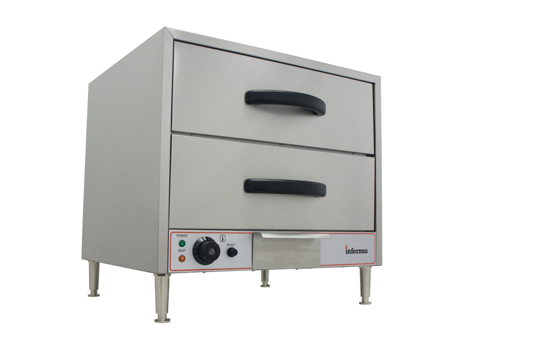 Infernus Warming Cabinet 2 drawer Canmac Catering Equipment