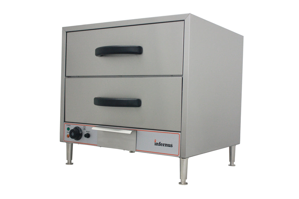 Infernus Warming Cabinet 2 drawer Canmac Catering Equipment