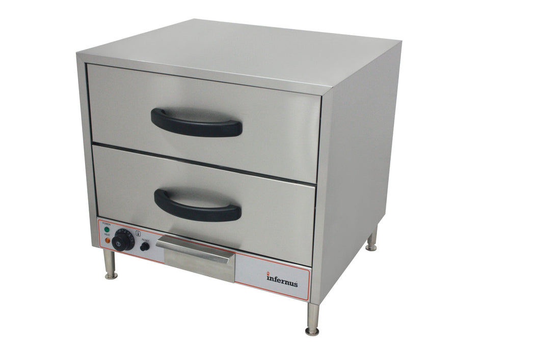 Infernus Warming Cabinet 2 drawer Canmac Catering Equipment