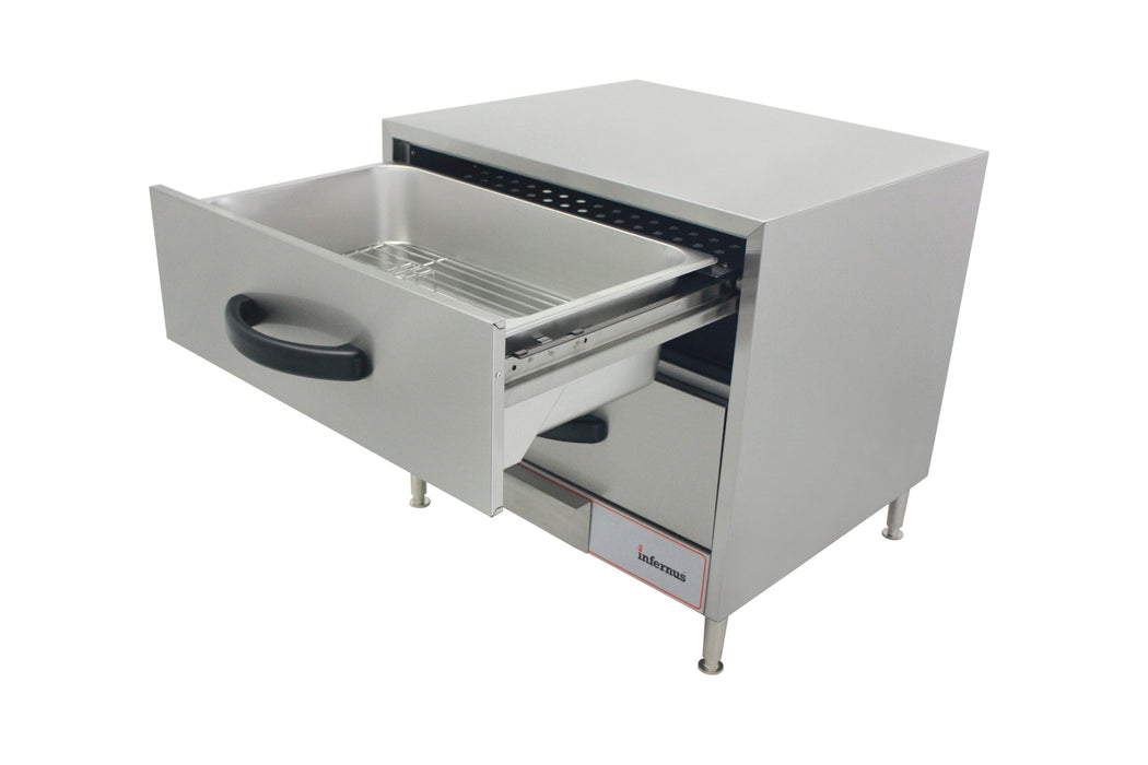 Infernus Warming Cabinet 2 drawer Canmac Catering Equipment