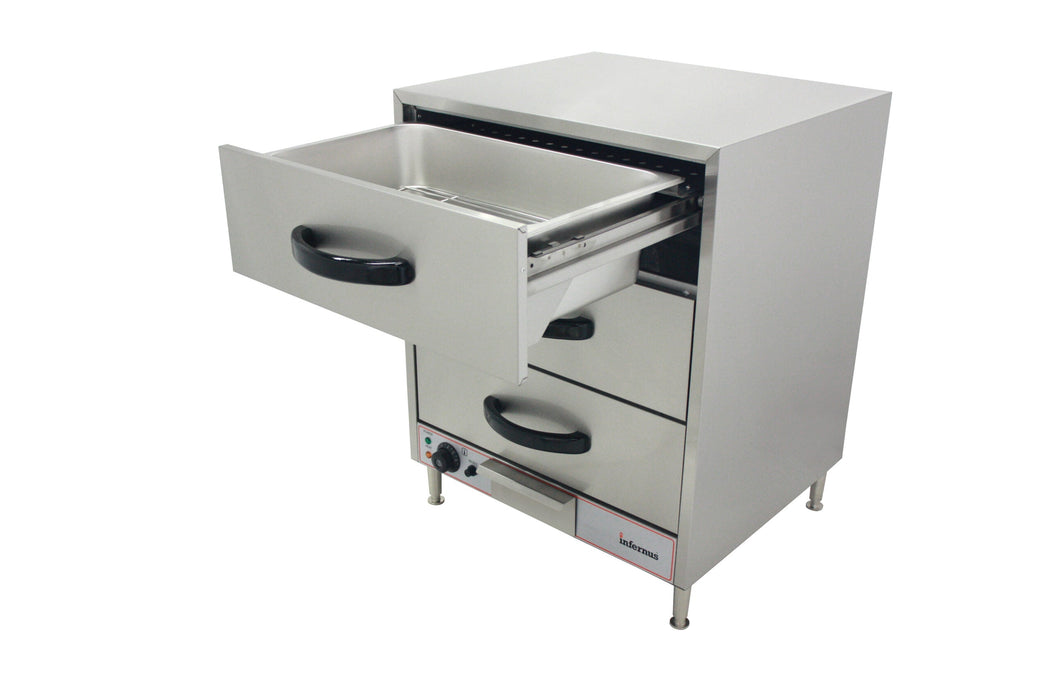 Infernus Warming Cabinet 3 drawer Canmac Catering Equipment