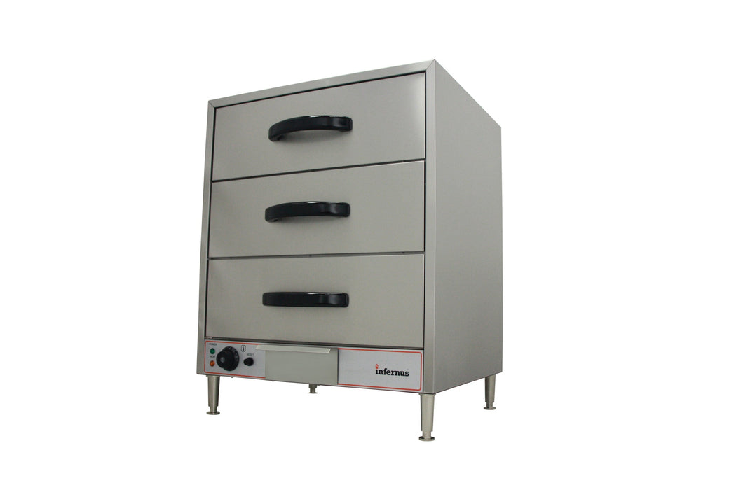 Infernus Warming Cabinet 3 drawer Canmac Catering Equipment