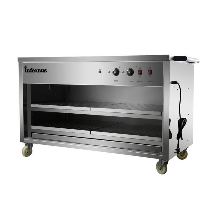 Heated Display Hot Cupboard 155.5cm Canmac Catering Equipment