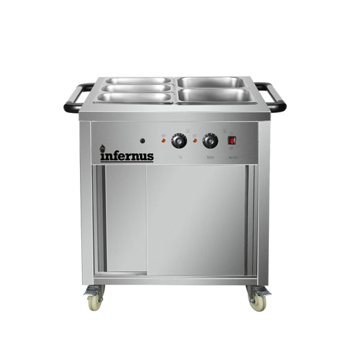 Heated Display Hot Cupboard 88cm Canmac Catering Equipment