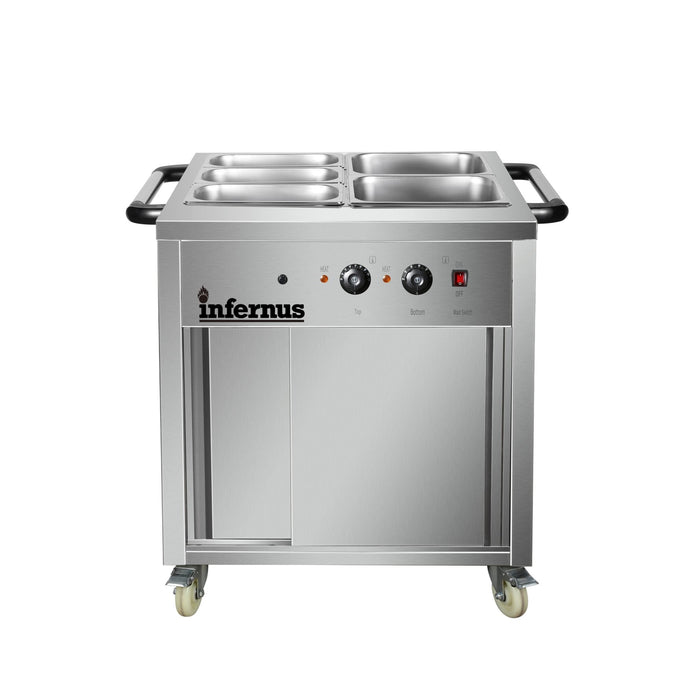 Heated Display Hot Cupboard 88cm Canmac Catering Equipment
