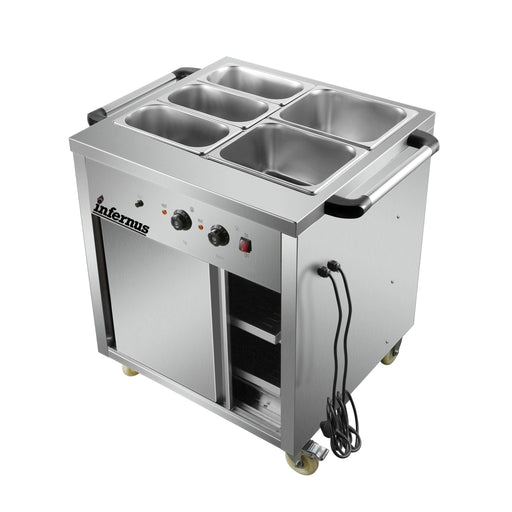 Heated Display Hot Cupboard 88cm Canmac Catering Equipment