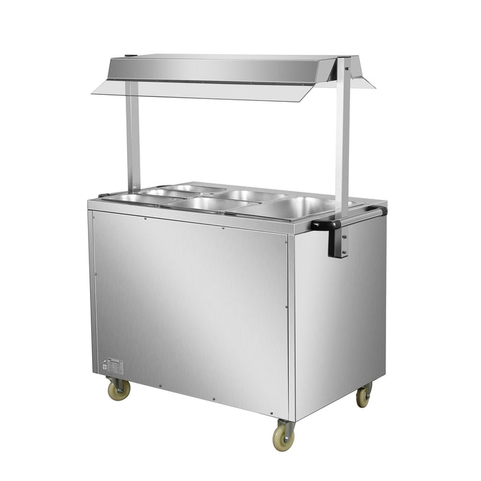 Heated Display Hot Cupboard with light 121.5cm Canmac Catering Equipment