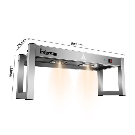 Heated Gantry One Layer- 90cm Canmac Catering Equipment