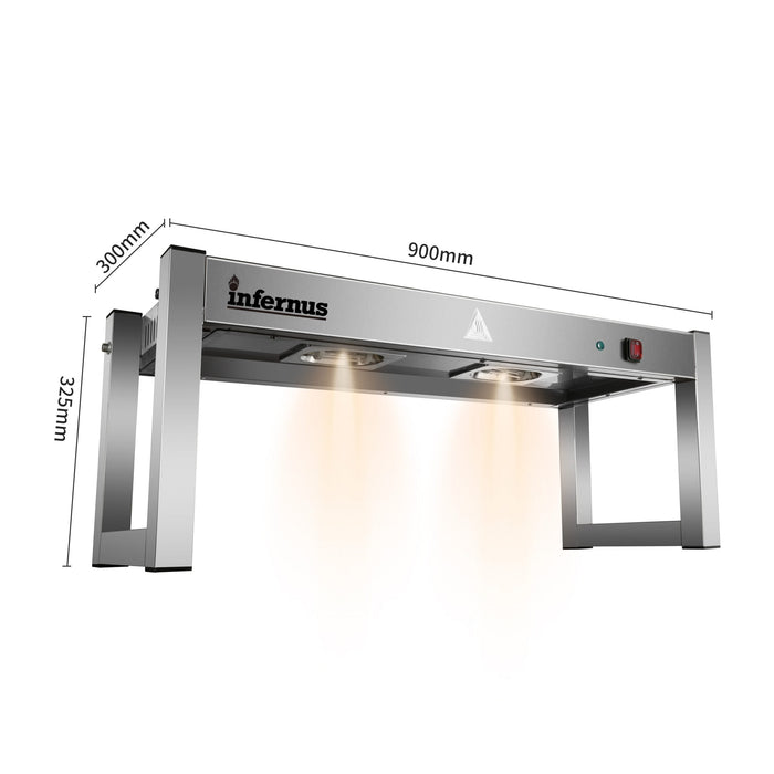 Heated Gantry One Layer- 90cm Canmac Catering Equipment