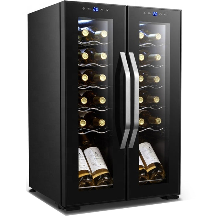 B Grade Commercial Wine Cooler Dual Zone 24 Bottles | Jc68 B Grade Makfry