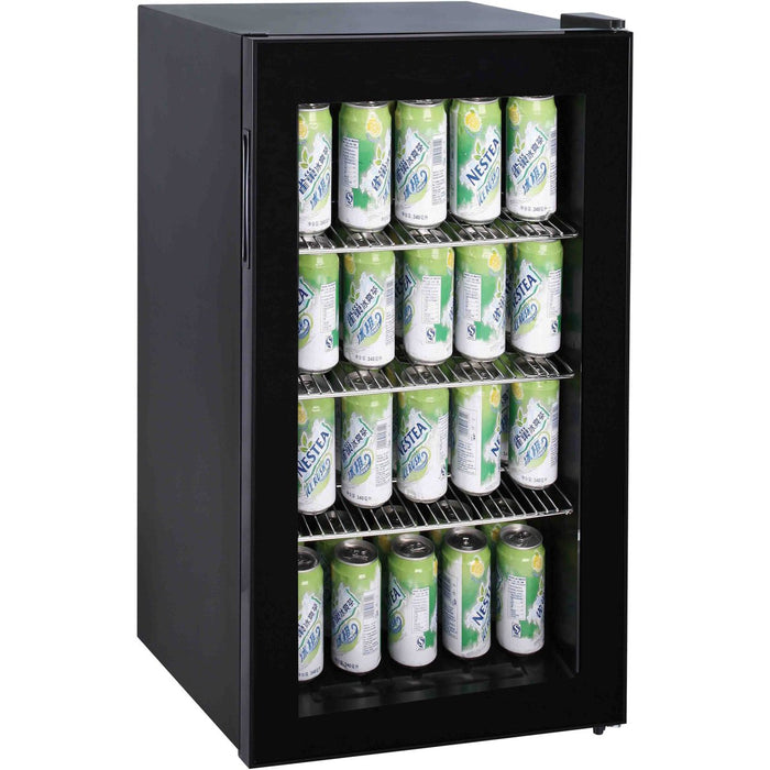 Bar Cooler Glass door 97 cans / 88 litres |  JC88