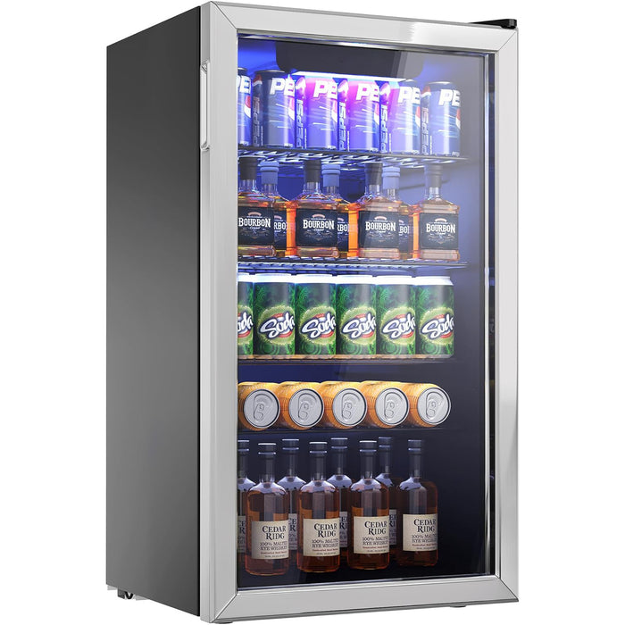 Bottle Cooler Glass door 90 litres Mechanical Control |  JC90