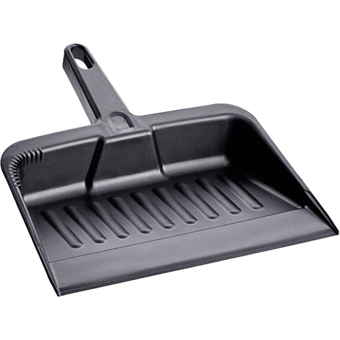 Heavy-Duty Polypropylene Dustpan 300x280x860mm Black |  JGM1002 Makfry