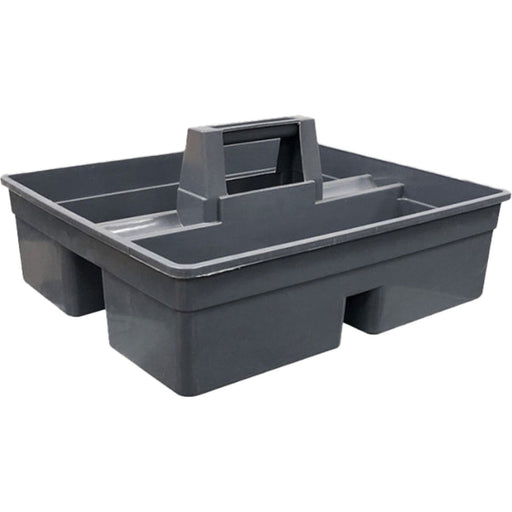 Heavy-Duty Polypropylene Cleaning Caddy Bucket with Handle 385x335x170mm Gray |  JGM1008 Makfry