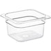 Heavy-Duty Polycarbonate Gastronorm Pan GN1/6 Depth 100mm |  JGM1526 Makfry