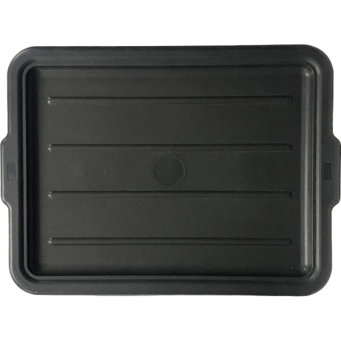 Polypropylene Lid for Tote Boxes 560x430x25mm Black |  JGM622 Makfry