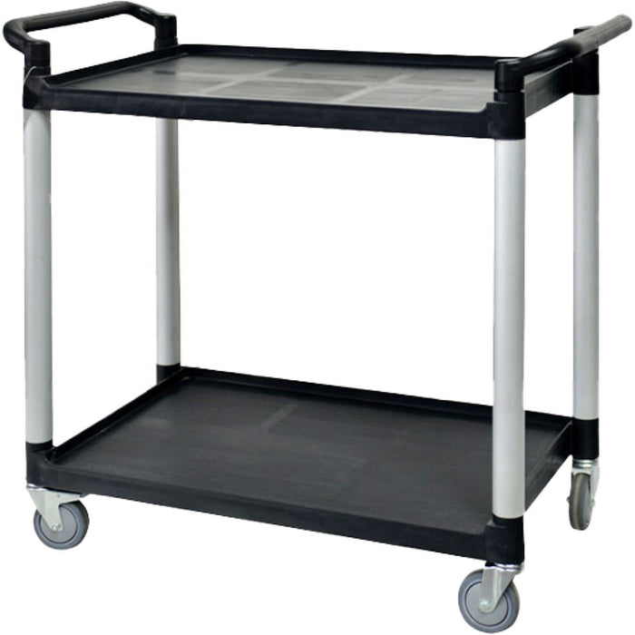 Professional 2-Tier Utility Trolley Cart 810x435x910mm |  JGM704 Makfry