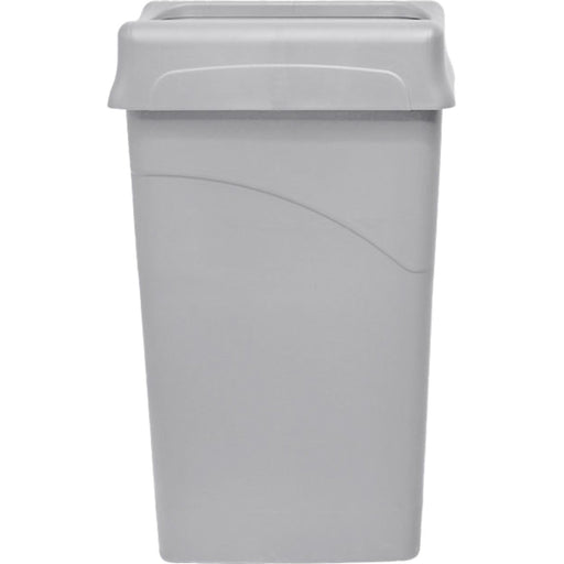 Commercial Waste Bin with Lid 87 Litres 510x270x870mm Grey |  JGM902 Makfry
