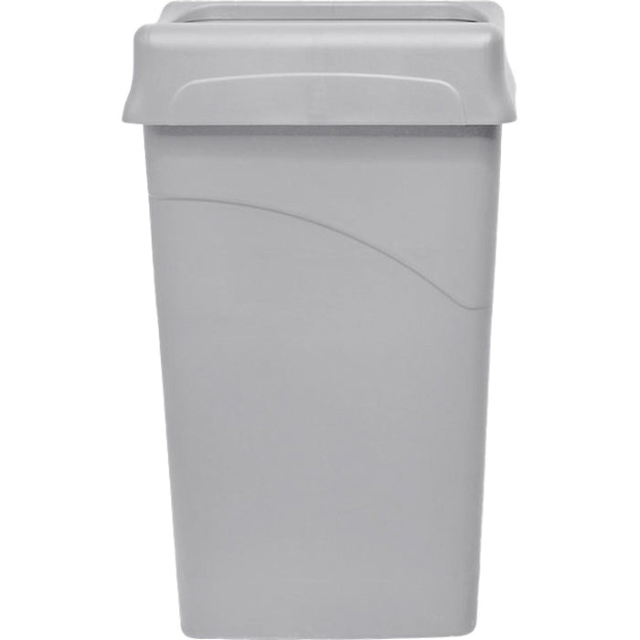 Commercial Waste Bin with Lid 87 Litres 510x270x870mm Grey |  JGM902 Makfry
