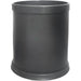 Commercial Open-Top Round Waste Bin 225x260mm Black |  JGM910 Makfry