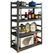Commercial Shelving Unit 4 Tier Width 1000mm Depth 500mm Black|  JM4CW1000 Makfry