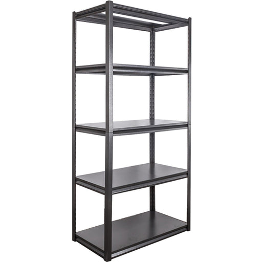 Commercial Shelving Unit 5 Tier 35kg 900x400x1830mm Black |  SART256 Makfry