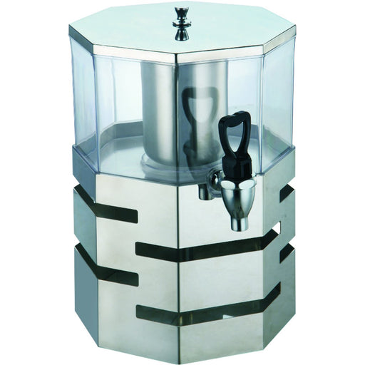 Commercial Juice Dispenser 4 litres Octagon |  JVS4A Makfry