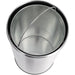Commercial Open-Top Waste Bin 50 Litres Satin |  JY9800 Makfry