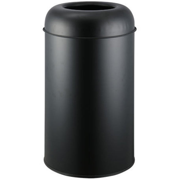 Commercial Open-Top Waste Bin 65 Litres Black |  JY980065LBLACK Makfry