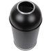 Commercial Open-Top Waste Bin 50 Litres Black |  JY981050LBLACK Makfry