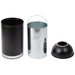 Commercial Open-Top Waste Bin 50 Litres Black |  JY981050LBLACK Makfry