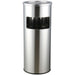 Commercial Ashtray Waste Bin 17 Litres Satin |  JYAB901SATIN Makfry