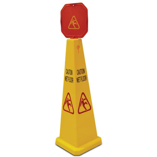 Caution Wet Floor Warning Sign |  JYWSX02 Makfry