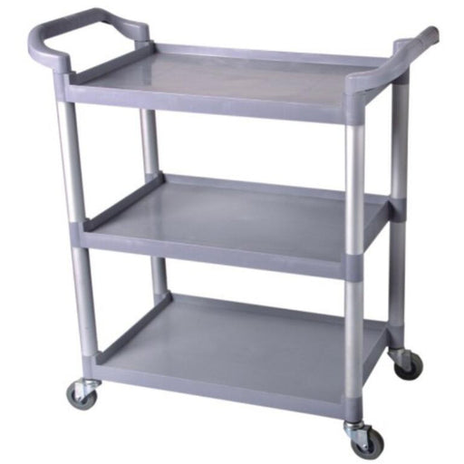 Professional Utility Trolley Multi-purpose 3 tier Grey 860x420x930mm |  JYXUC405GREY Makfry