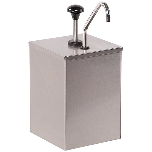 Commercial Condiment/Sauce Dispenser 1 pump Stainless steel |  JZS001 Makfry