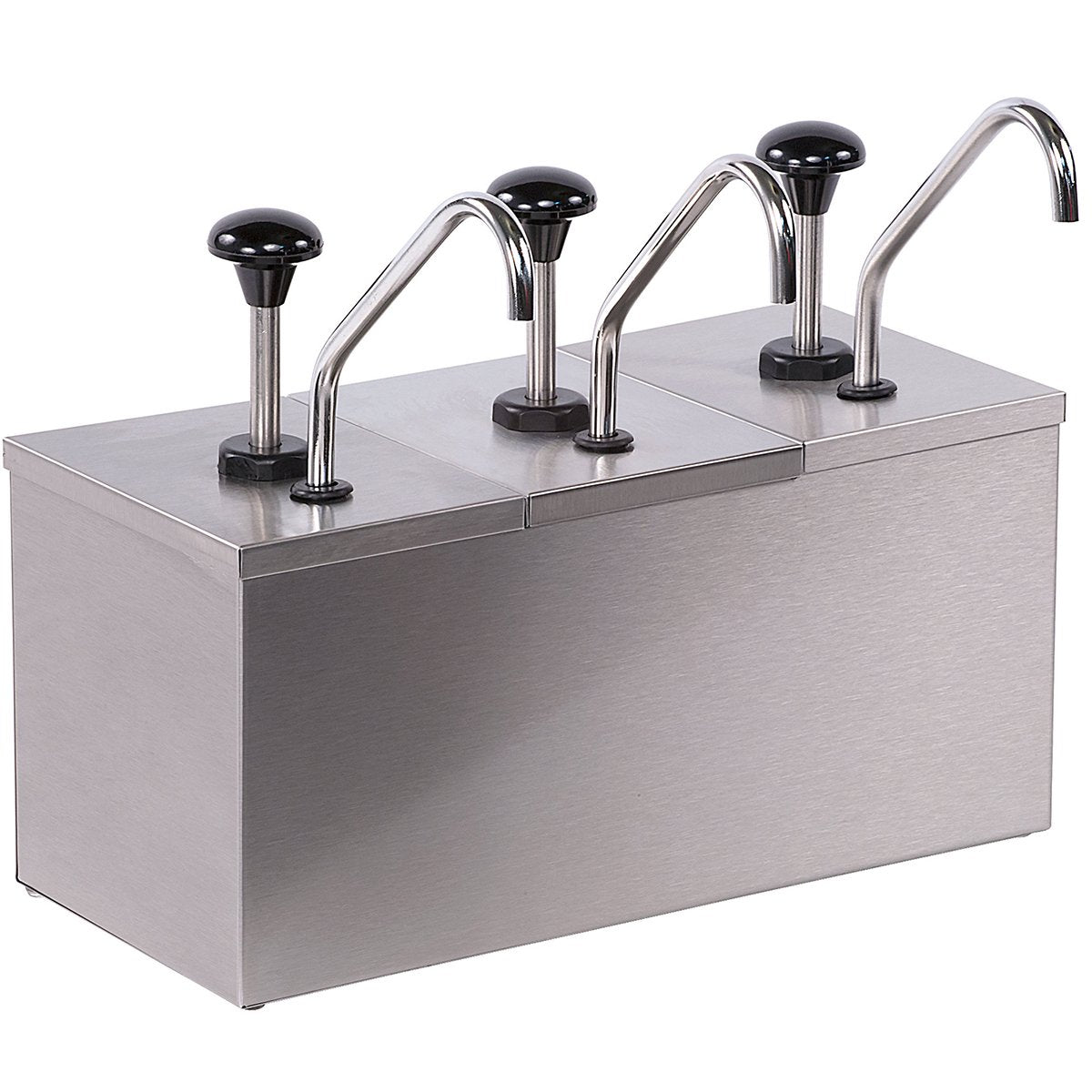 Commercial Condiment/Sauce Dispenser 3 Pumps Stainless Steel | Jzs003 ...