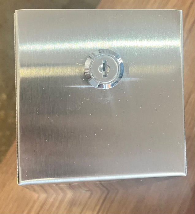 Jantex Stainless Steel Soap and Hand Sanitiser Dispenser Canmac Catering Equipment
