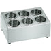Commercial Cutlery Basket Holder 6 hole Stainless steel |  KFB06B Makfry