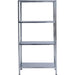 Galvanized Steel Shelving Unit 4-Tier 160kg Capacity (40kg per shelf) 750x300x1450mm |  KFT42 Makfry