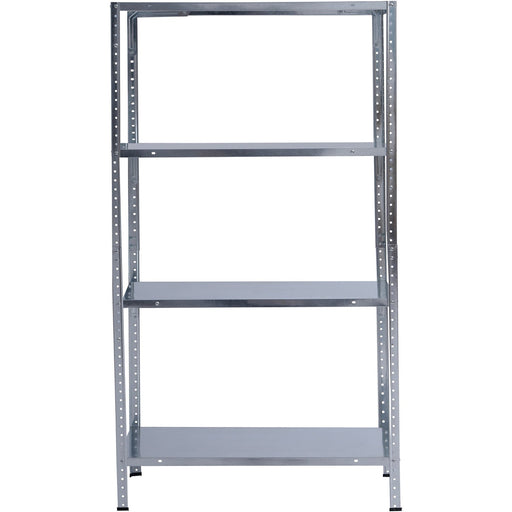 Galvanized Steel Shelving Unit 4-Tier 200kg Capacity (50kg per shelf) 1000x300x1870mm |  KFT52S Makfry
