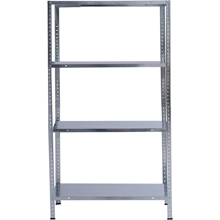 Galvanized Steel Shelving Unit 4-Tier 200kg Capacity (50kg per shelf) 1000x300x1870mm |  KFT52S Makfry