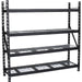 Industrial 4-Tier Heavy-Duty Wire Shelving Unit 2400kg Capacity (600kg per shelf) 2000x600x2000mm |  KIT86 Makfry