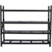 Industrial 4-Tier Heavy-Duty Wire Shelving Unit 2400kg Capacity (600kg per shelf) 2000x600x2000mm |  KIT86 Makfry