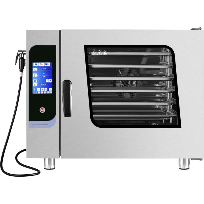 Commercial Electric Combi Oven 6 X Gn 1/1 Capacity With Steam Cooking Function| Kngckw06 A Makfry