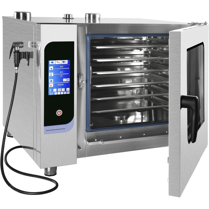 Commercial Electric Combi Oven 6 X Gn 1/1 Capacity With Steam Cooking Function| Kngckw06 A Makfry
