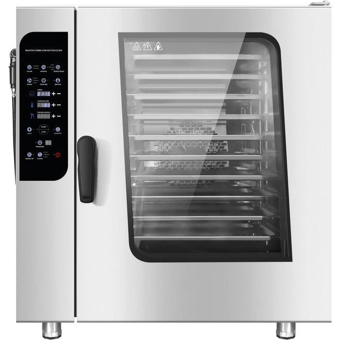 Commercial Electric Combi Oven 10 X Gn 1/1 Capacity With Steam Cooking Function | Kngckw10 Makfry