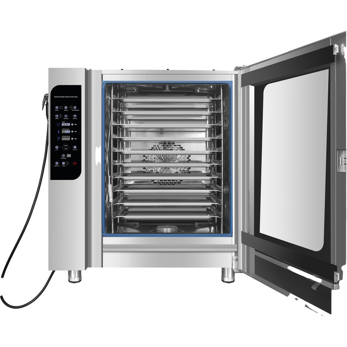 Commercial Electric Combi Oven 10 X Gn 1/1 Capacity With Steam Cooking Function | Kngckw10 Makfry