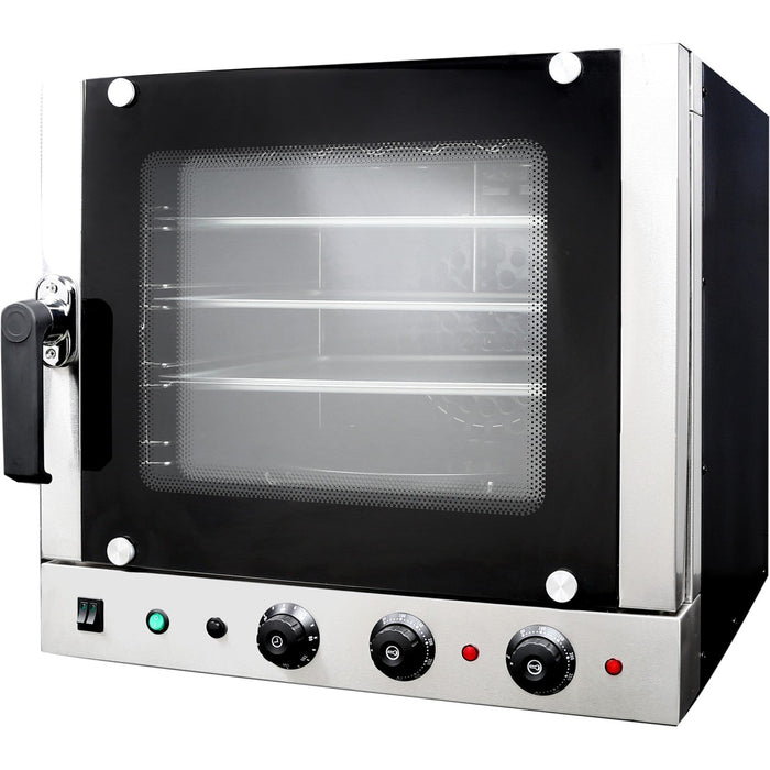Commercial Electric Convection Oven 4 Trays 440x320mm With Bottom Rotation And Top Heating | Kngec01 F Makfry